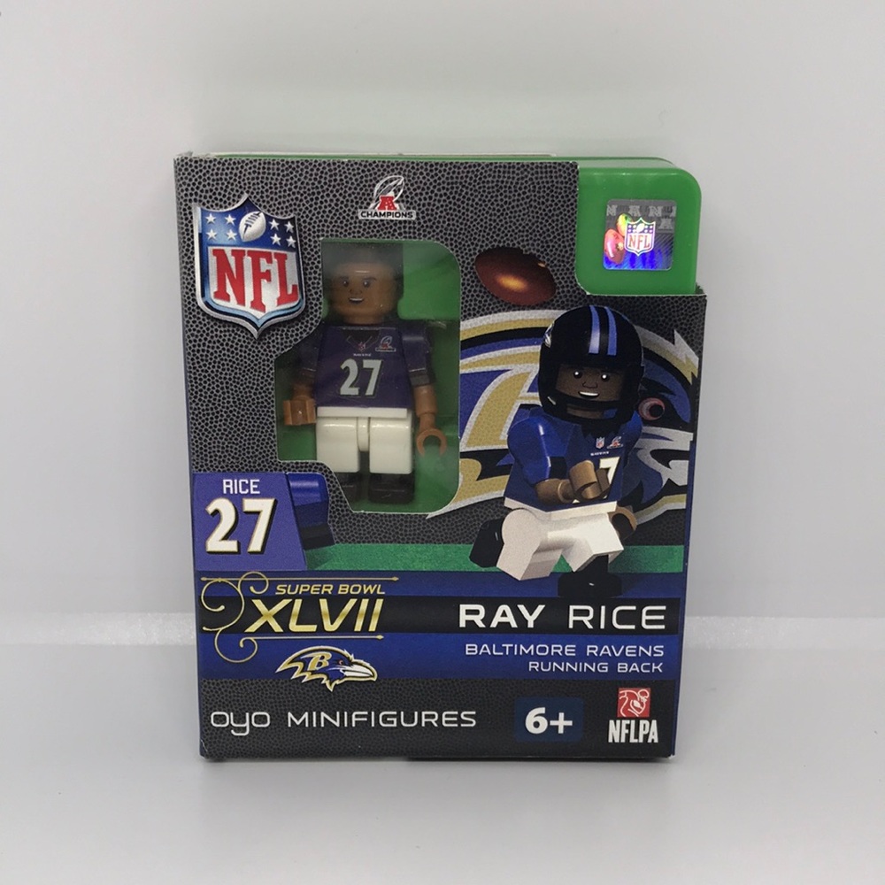 Ray Rice #27 Baltimore Ravens Lego